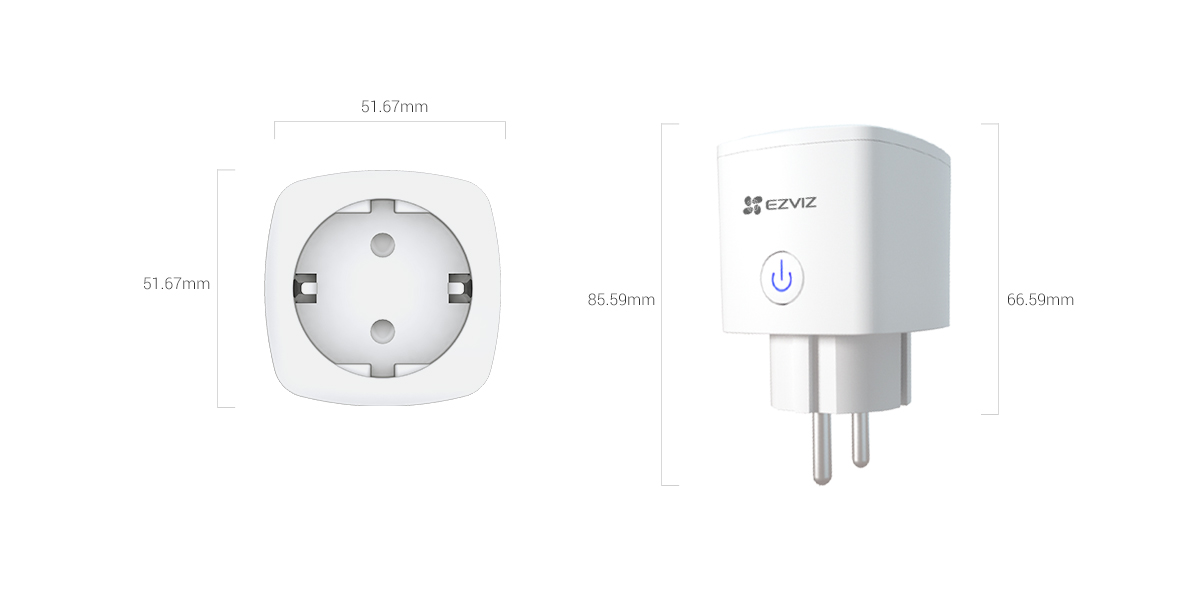 Ổ cắm thông minh EZVIZ CS-T30-10A-EU